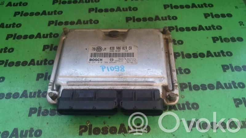 Engine control unit/module ECU   0281010704,038906019ER
