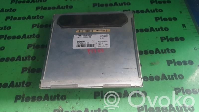 Mercedes-Benz C W203 Komputer / Sterownik ECU silnika 