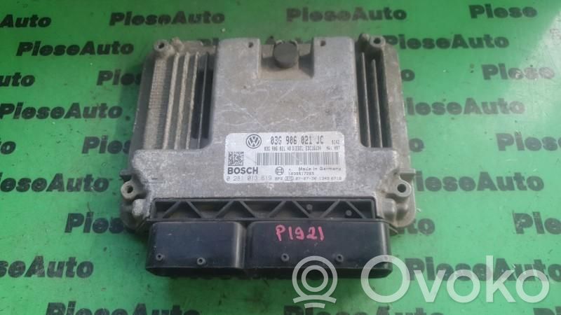 Engine control unit/module ECU   0281013619,03G906021JC