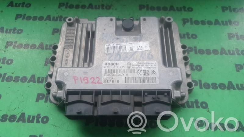 Peugeot 307 Unité de commande, module ECU de moteur 