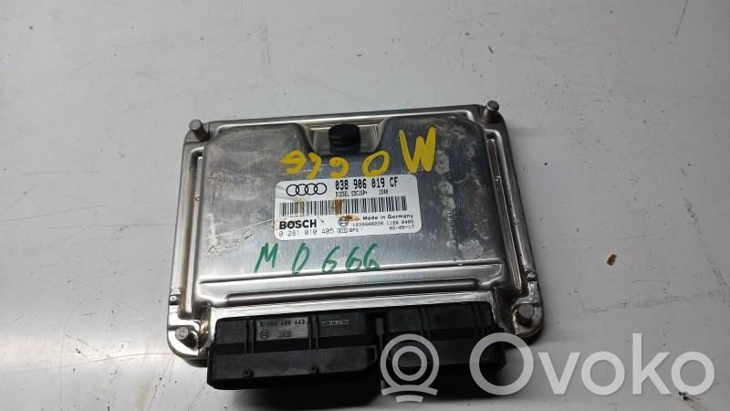 Engine control unit/module ECU   0281010405,038906019CF