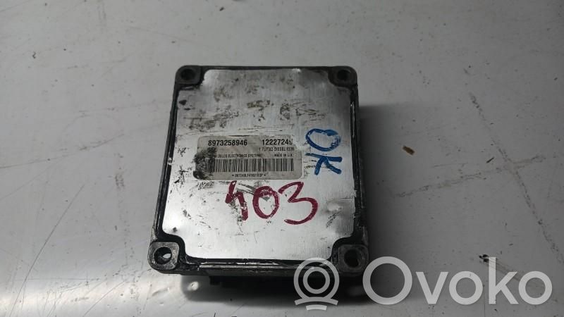Opel Meriva A Engine control unit/module ECU 