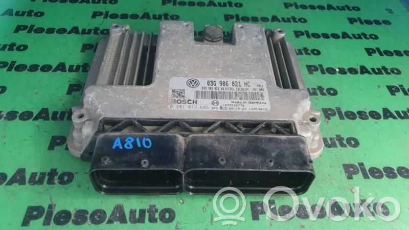 Engine control unit/module ECU   0281013685,03G906021HC
