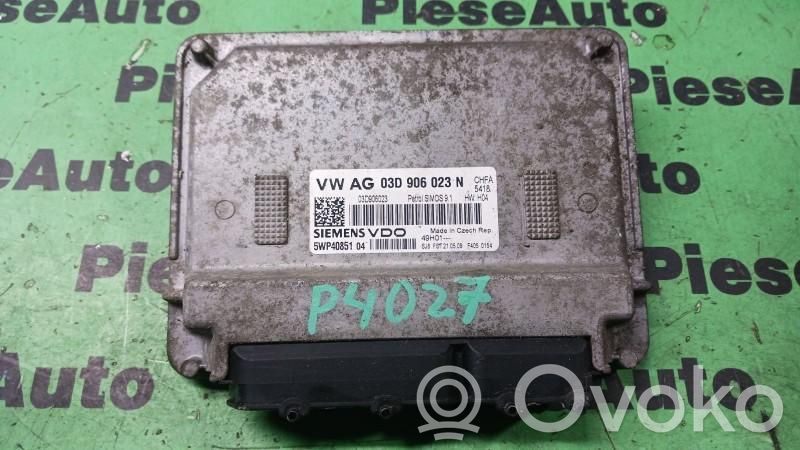 Engine control unit/module ECU   03D906023N,5WP4085104