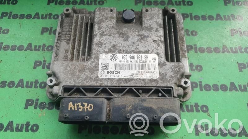 Engine control unit/module ECU   0281014418,03G906021SN