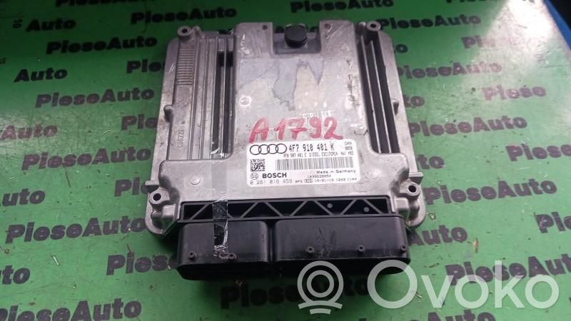 Engine control unit/module ECU   0281016459,4F7910401K
