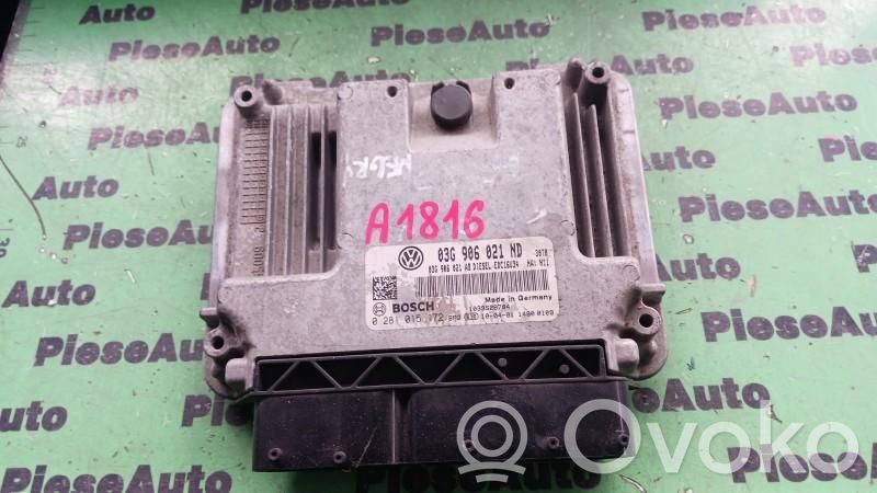 Engine control unit/module ECU   0281015172,03G906021ND