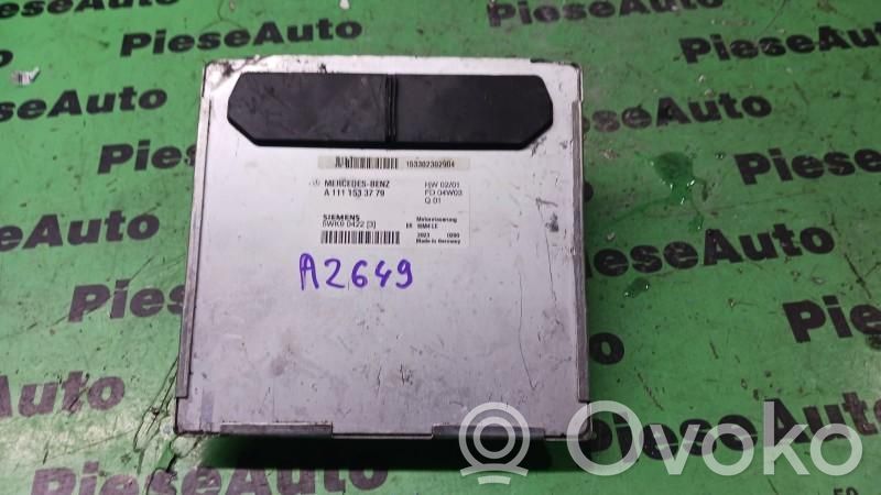 Mercedes-Benz SLK AMG R171 Komputer / Sterownik ECU silnika 