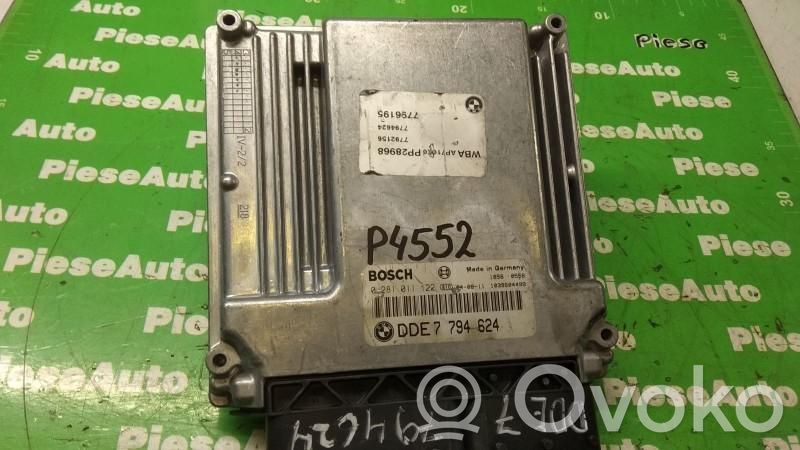 BMW 3 E46 Unidad de control/módulo ECU del motor 