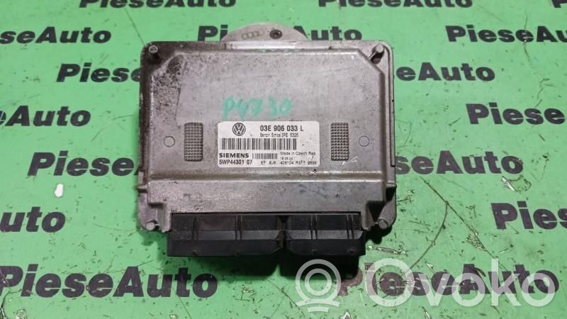Engine control unit/module ECU   03E906033L,5WP4430107