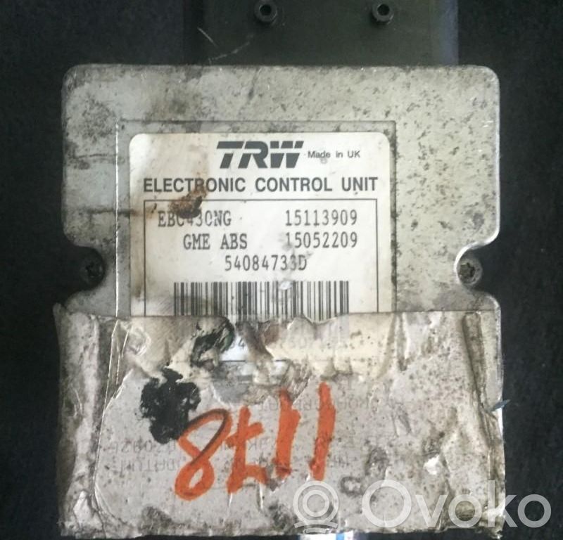Other control units/modules   12773671,15052209,15113909,54084733D,67045925,EBC430NG