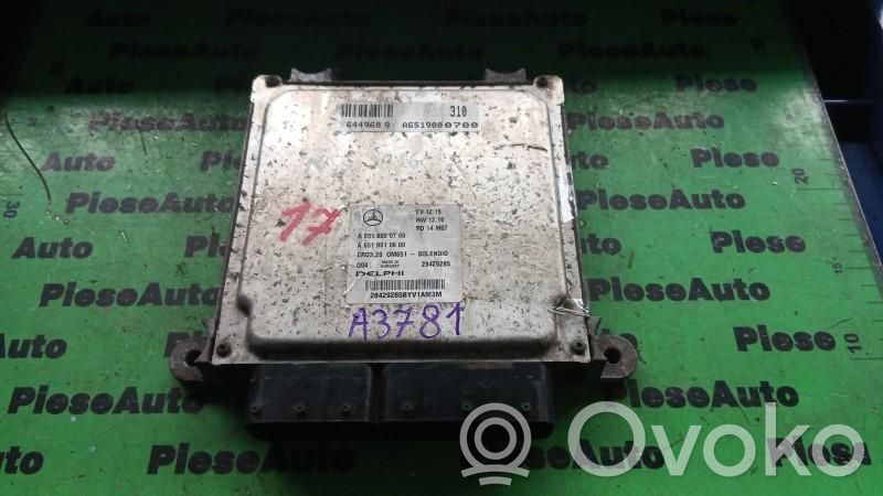 Engine control unit/module ECU   A6519000700,A6519010600,CRD320