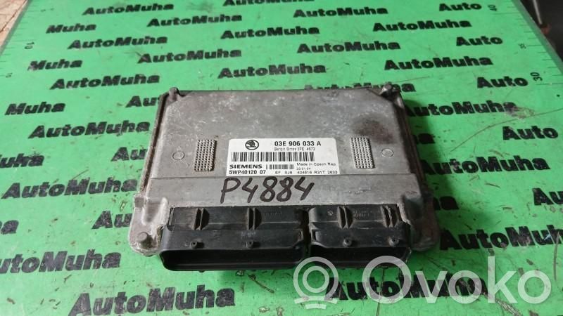 Engine control unit/module ECU   03E906033A,5WP4012007