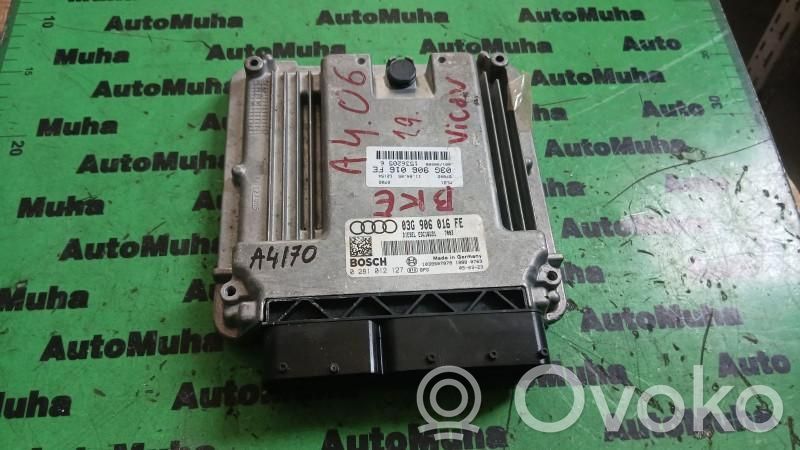 Engine control unit/module ECU   0281012127,03G906016FE