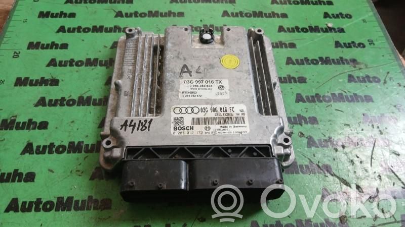 Engine control unit/module ECU   0281012172,03G906016FC