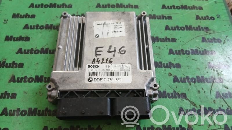 BMW 3 E46 Unidad de control/módulo ECU del motor 