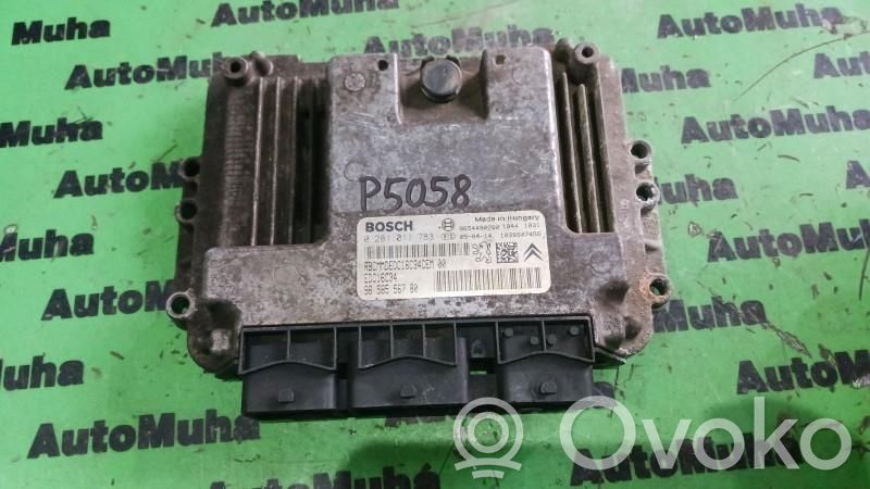 Unité de commande, module ECU de moteur   0281011783,9658556780