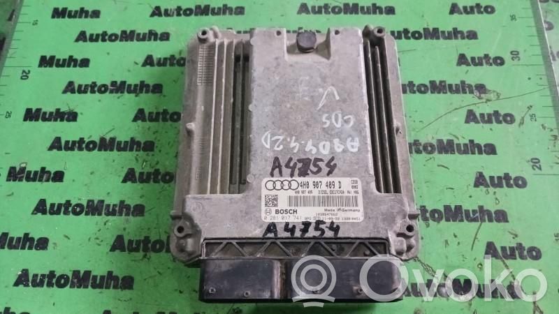 Engine control unit/module ECU   0281017741,4H0907409D