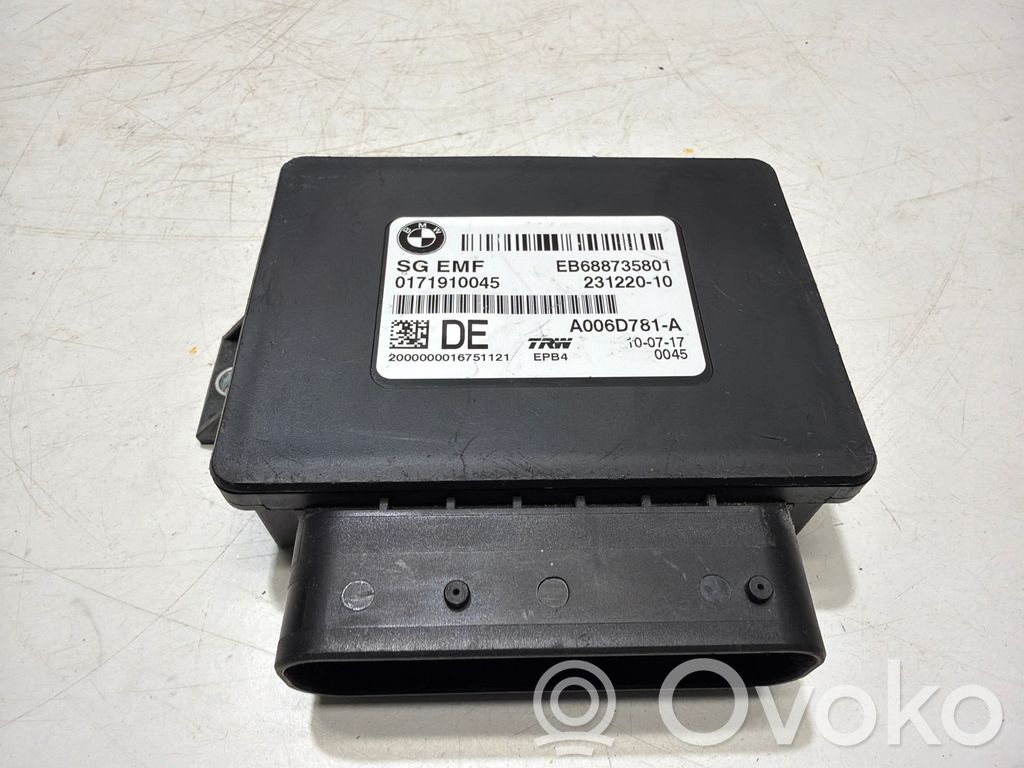 Module de commande de frein à main   6887358,A006D781A,23122010,0171910045