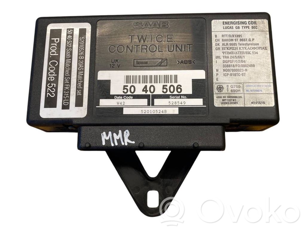 Saab 9-3 Ver1 Other control units/modules 