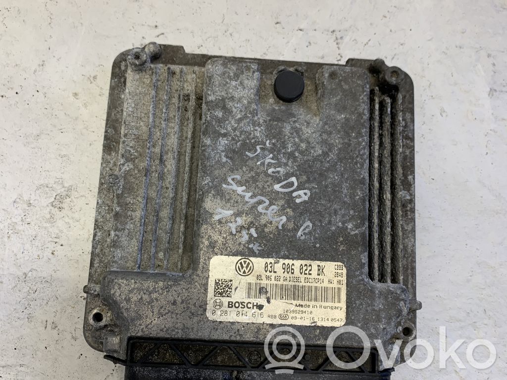 Skoda Superb B6 (3T) Engine control unit/module 
