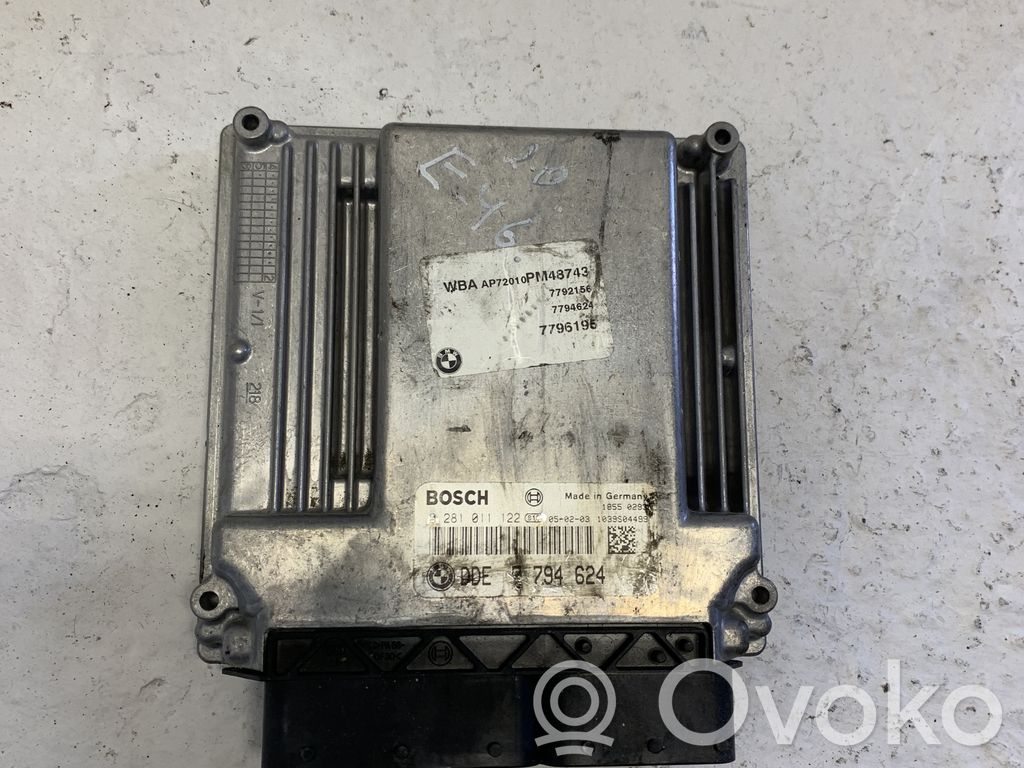 Engine control unit/module   7794624,0281011122,7796196