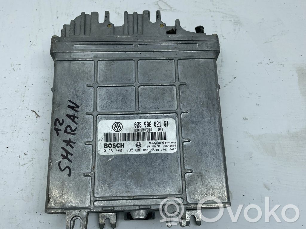 Volkswagen Sharan Engine control unit/module 
