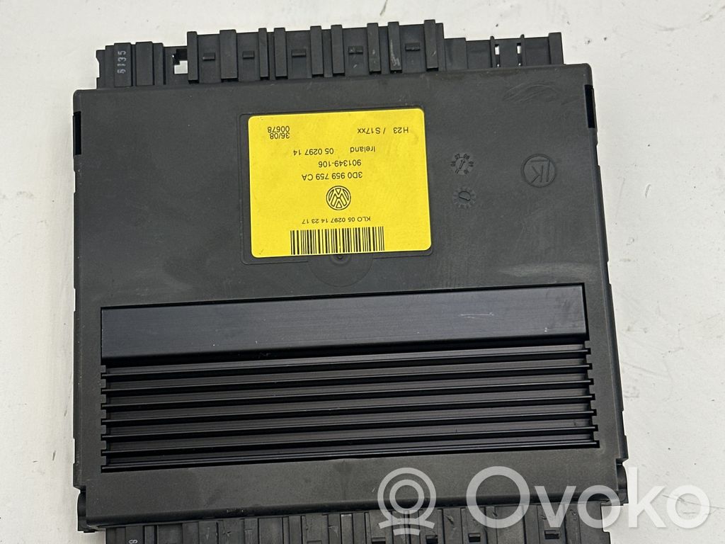 Volkswagen Phaeton Seat control module 