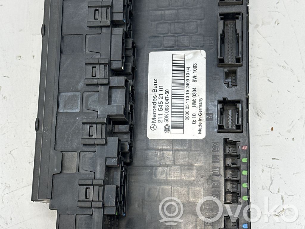Mercedes-Benz E W211 SAM control unit 