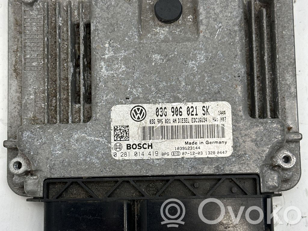 Seat Altea XL Engine control unit/module 