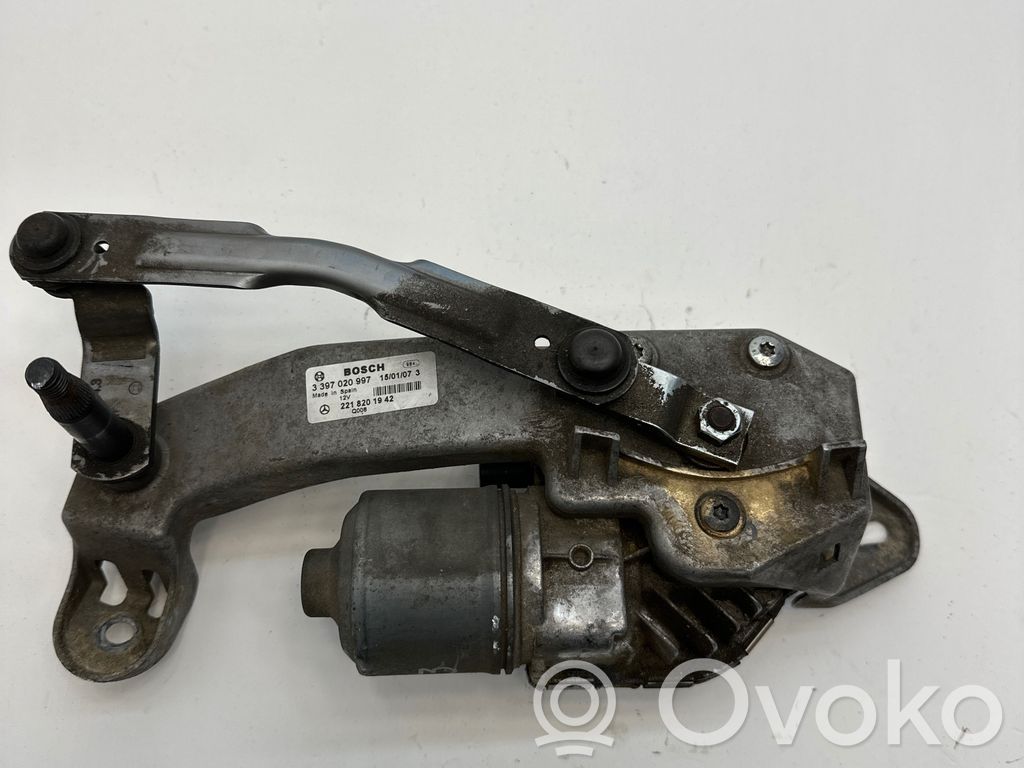 Mercedes-Benz S W221 Mechanizm wycieraczek szyby przedniej / czołowej 