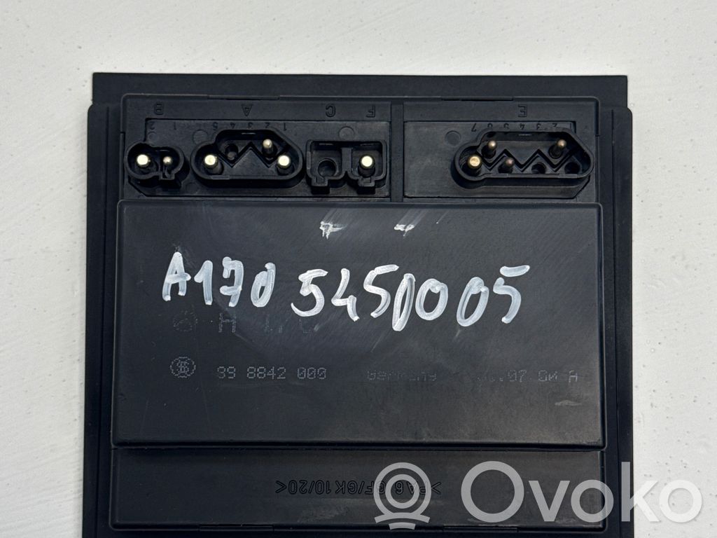 Mercedes-Benz SLK R170 Autres unités de commande / modules 