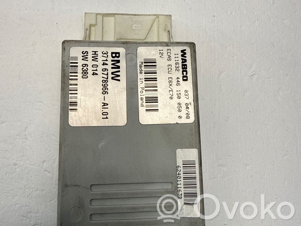 BMW X5 E70 Air suspension control unit module (rear) 