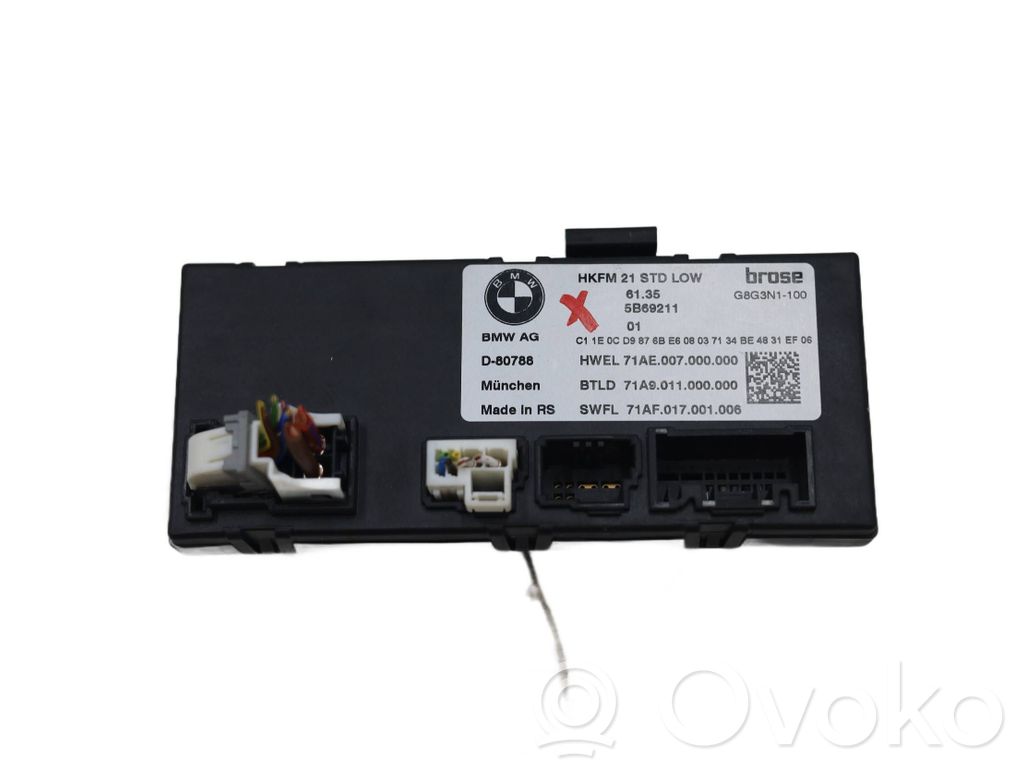 BMW X1 U11 Unité de commande / module de hayon 