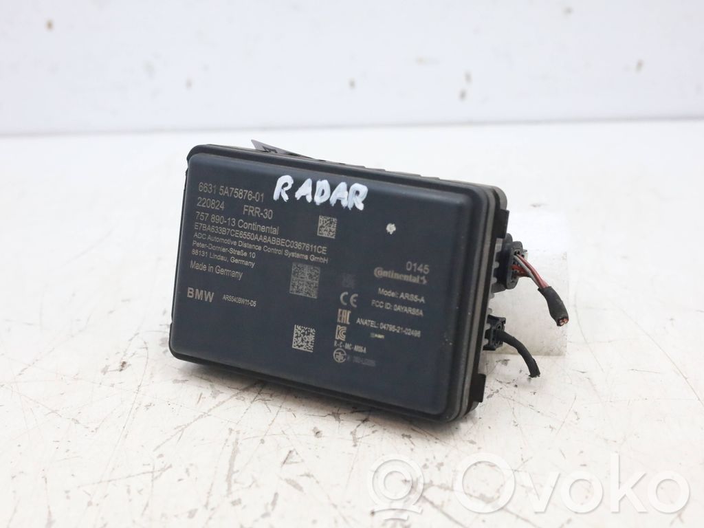 BMW 7 G70 Distronic sensor radar 