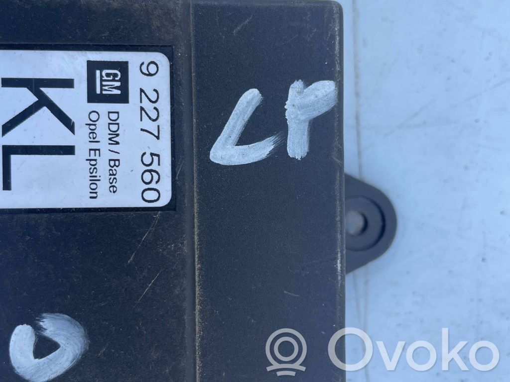 Door control unit/module   9227560