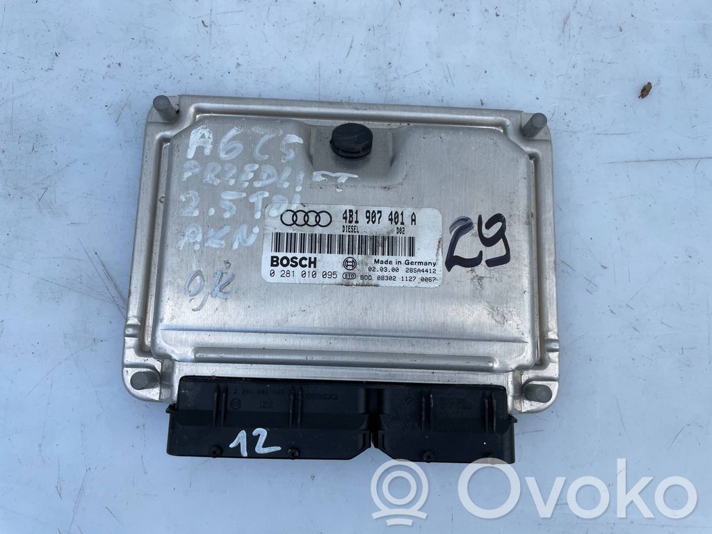 Audi A6 S6 C5 4B Unitate/modul de control motor 