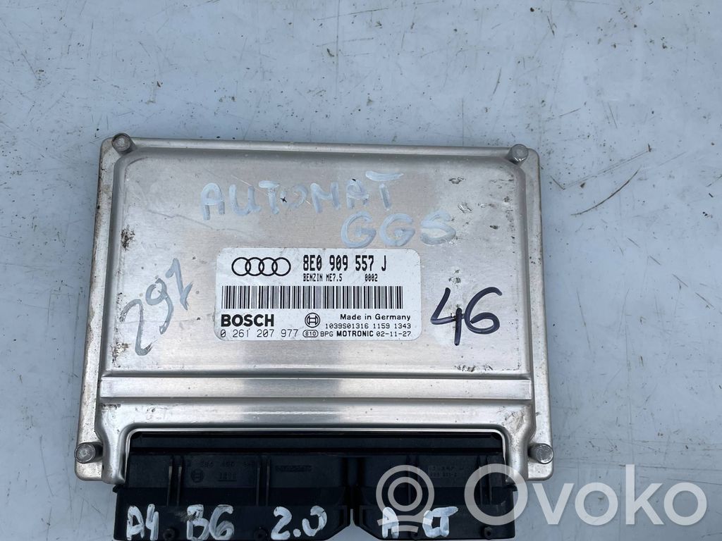 Engine control unit/module   8E0909557J,1039S01316,0261207977