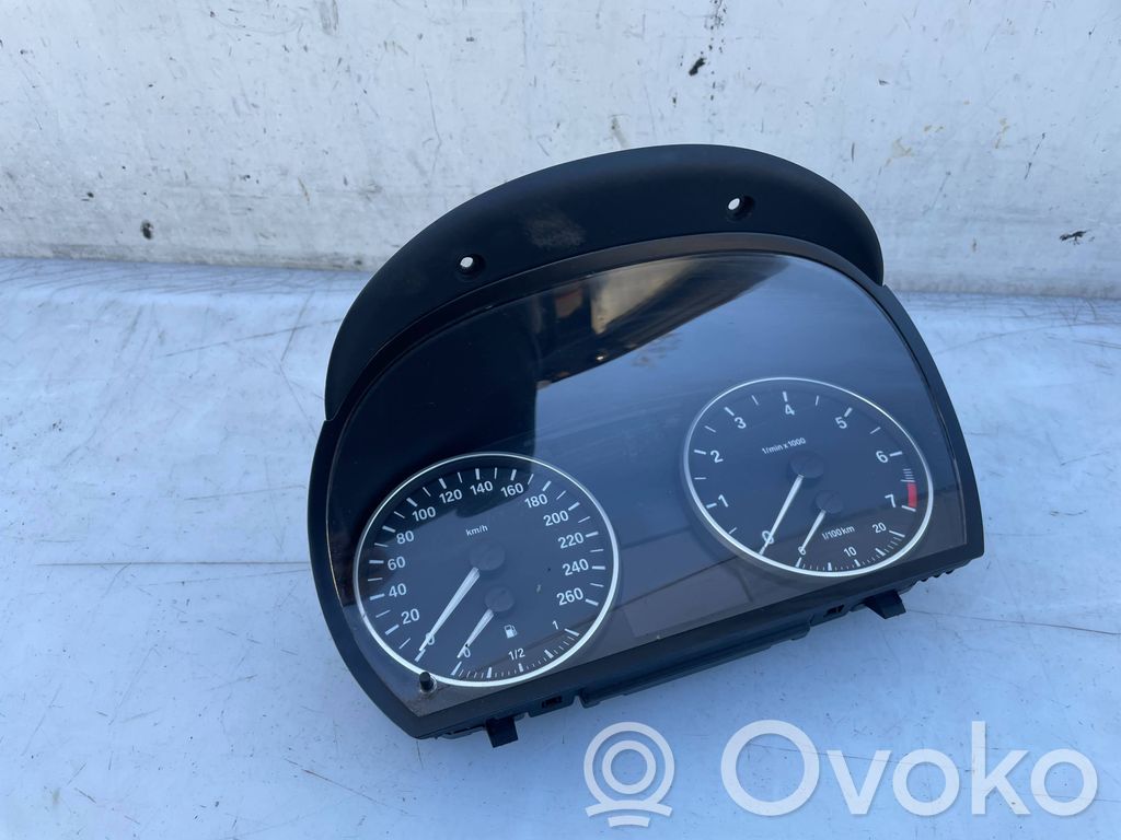 BMW 3 E90 E91 Speedometer (instrument cluster) 