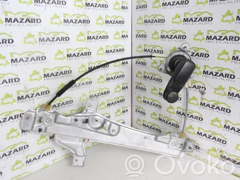 Citroen C3 Regulador manual de la ventanilla trasera 