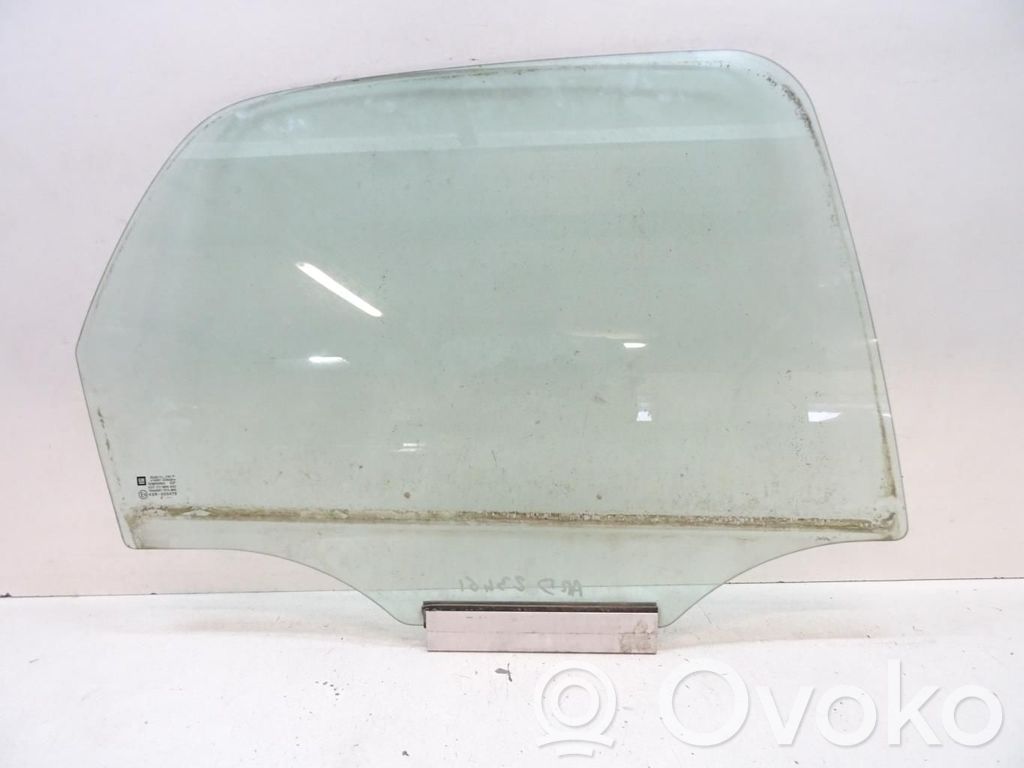 Opel Corsa C Luna de la puerta trasera 