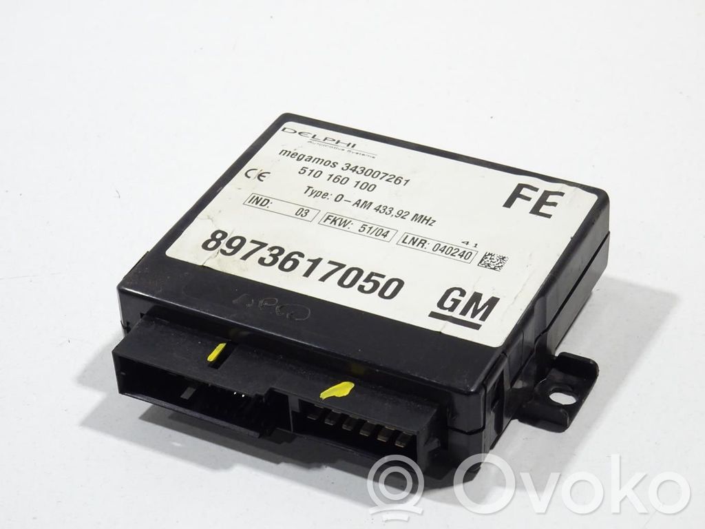 Engine control unit/module   8973617050