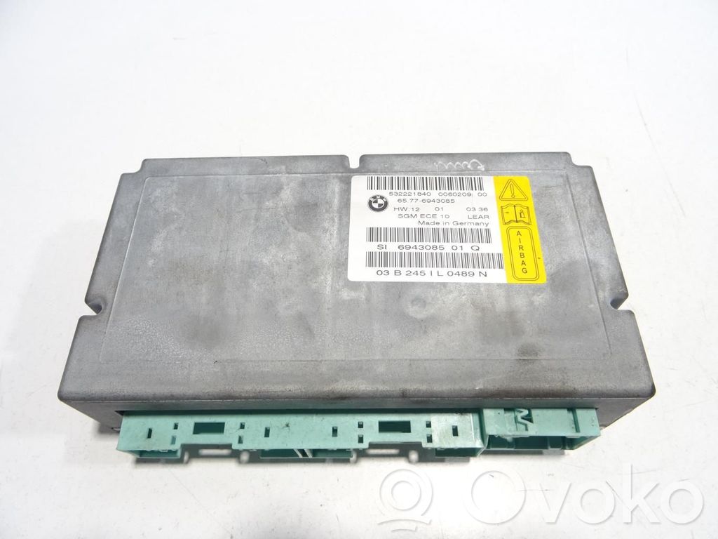 BMW 5 E60 E61 Airbag control unit/module 
