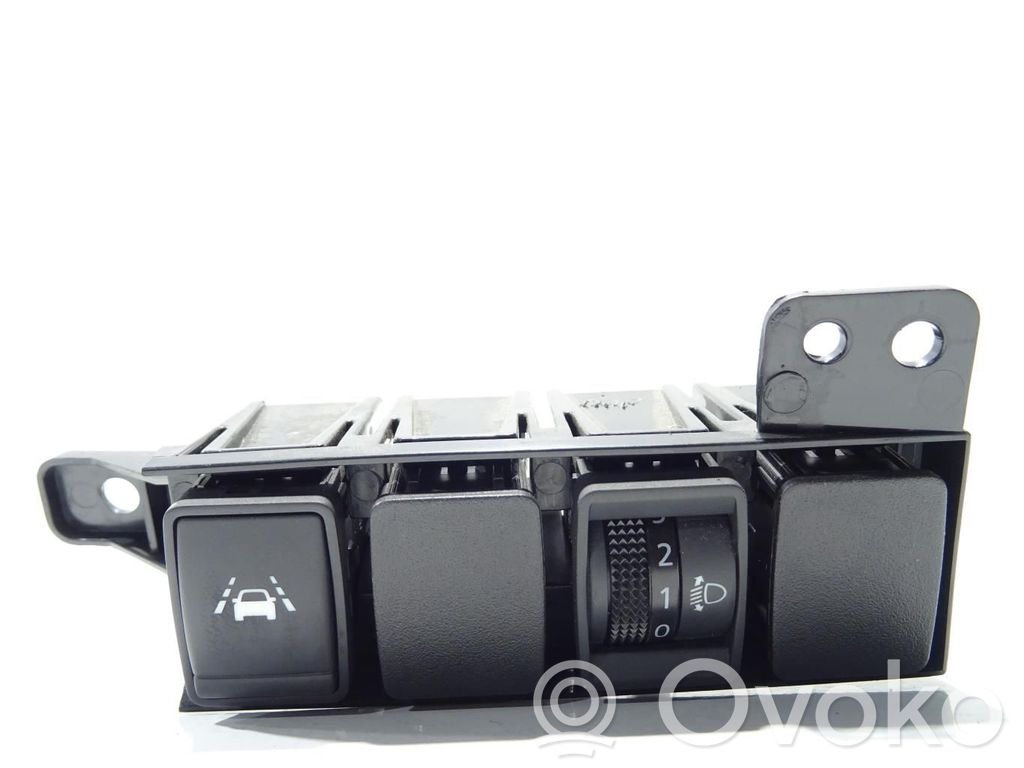 Nissan Qashqai Interruptor de control de altura del faro delantero 