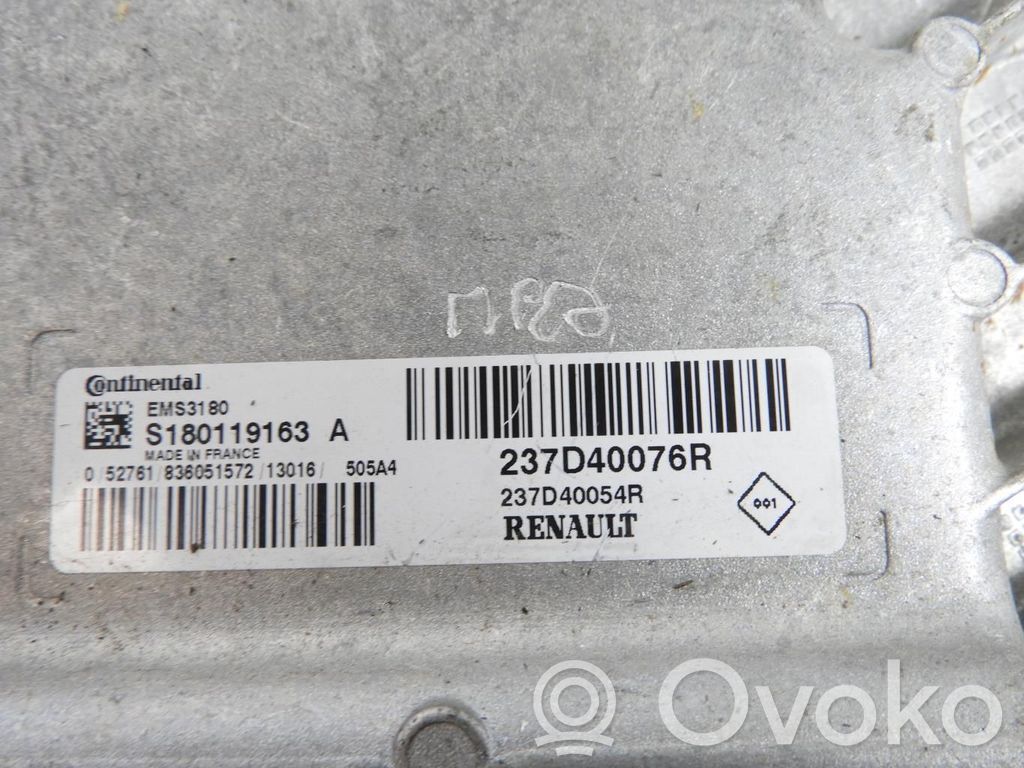 Renault Zoe Engine control unit/module 