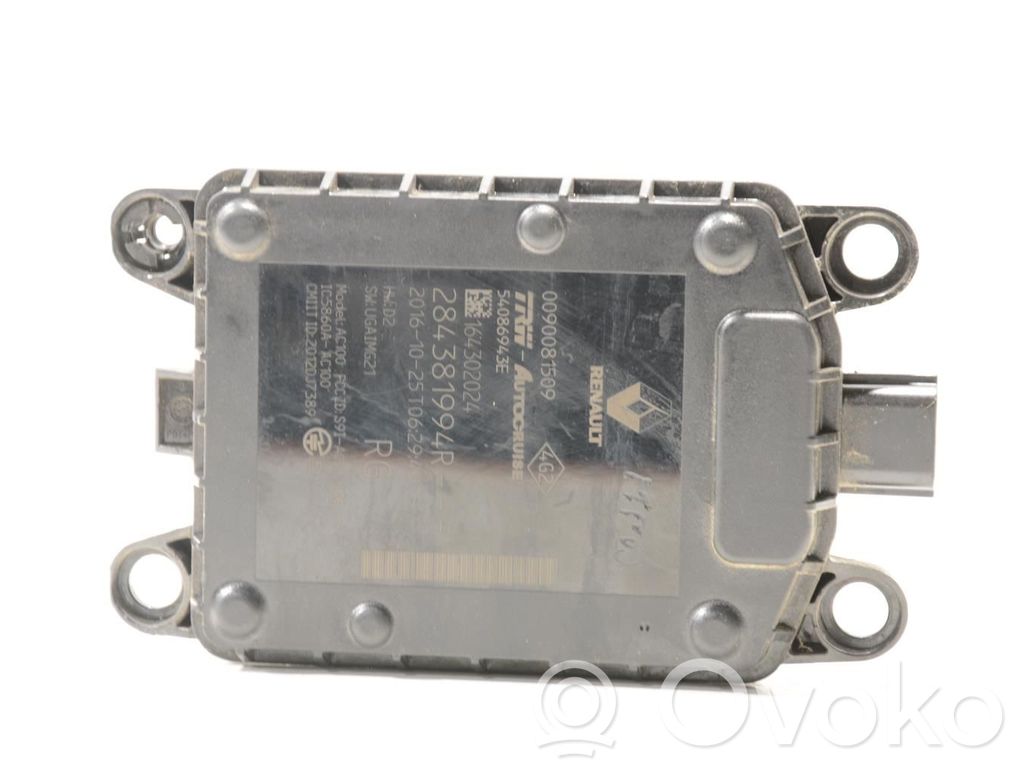 Renault Megane IV Sensor de radar Distronic 