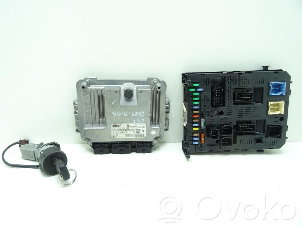 Citroen C5 Engine ECU kit and lock set 