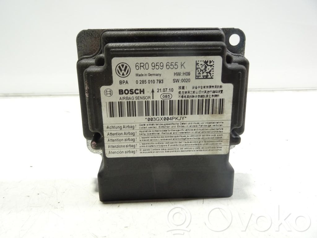 Volkswagen Polo V 6R Sterownik / Moduł Airbag 
