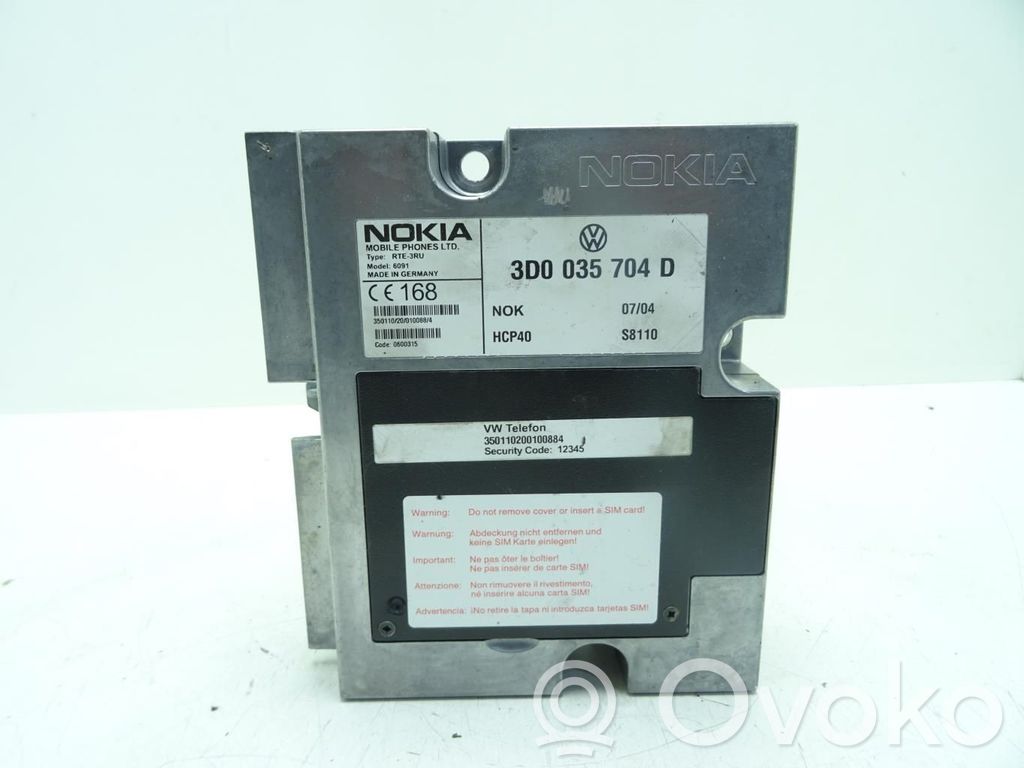 Engine control unit/module   3D0035704D