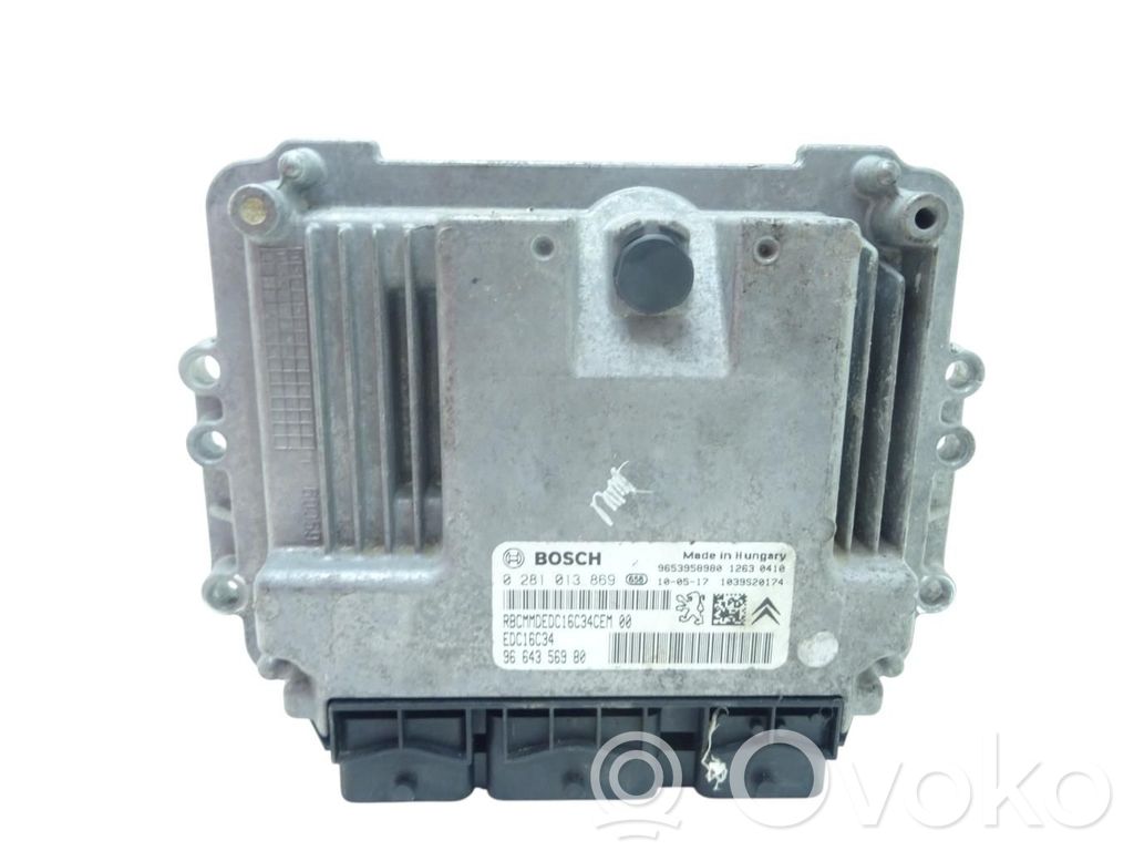 Peugeot Expert Engine control unit/module 